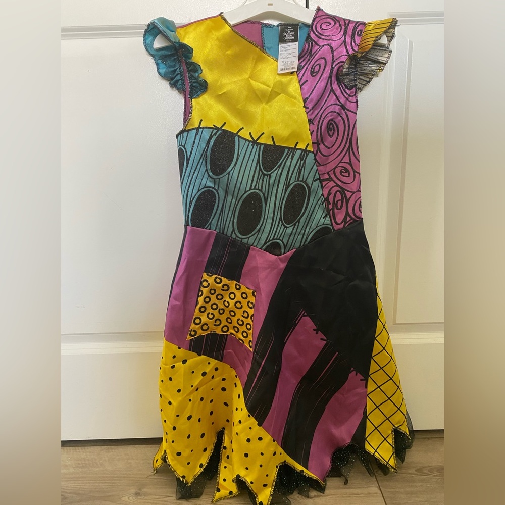 Night Before Christmas Sally Costume Kids Large Size